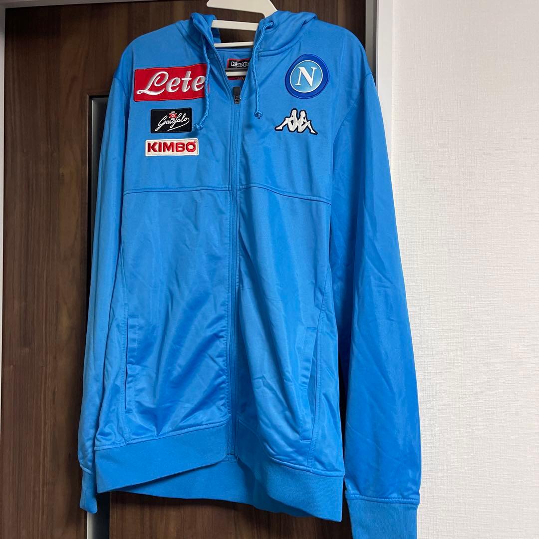 Kappa SSC Napoli フード付きジャージ XLサイズ