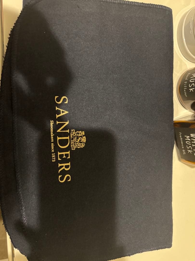 黒 レザー レースアップシューズ