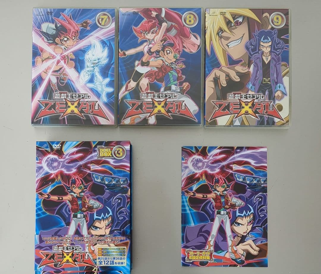 遊戯王　zexal　DUELBOX　1〜6