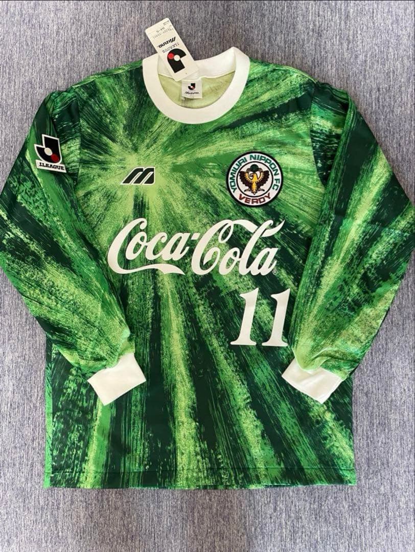 ヴェルディ川崎　三浦知良　ユニフォーム93/94 ホーム　カズ　KAZU 長袖