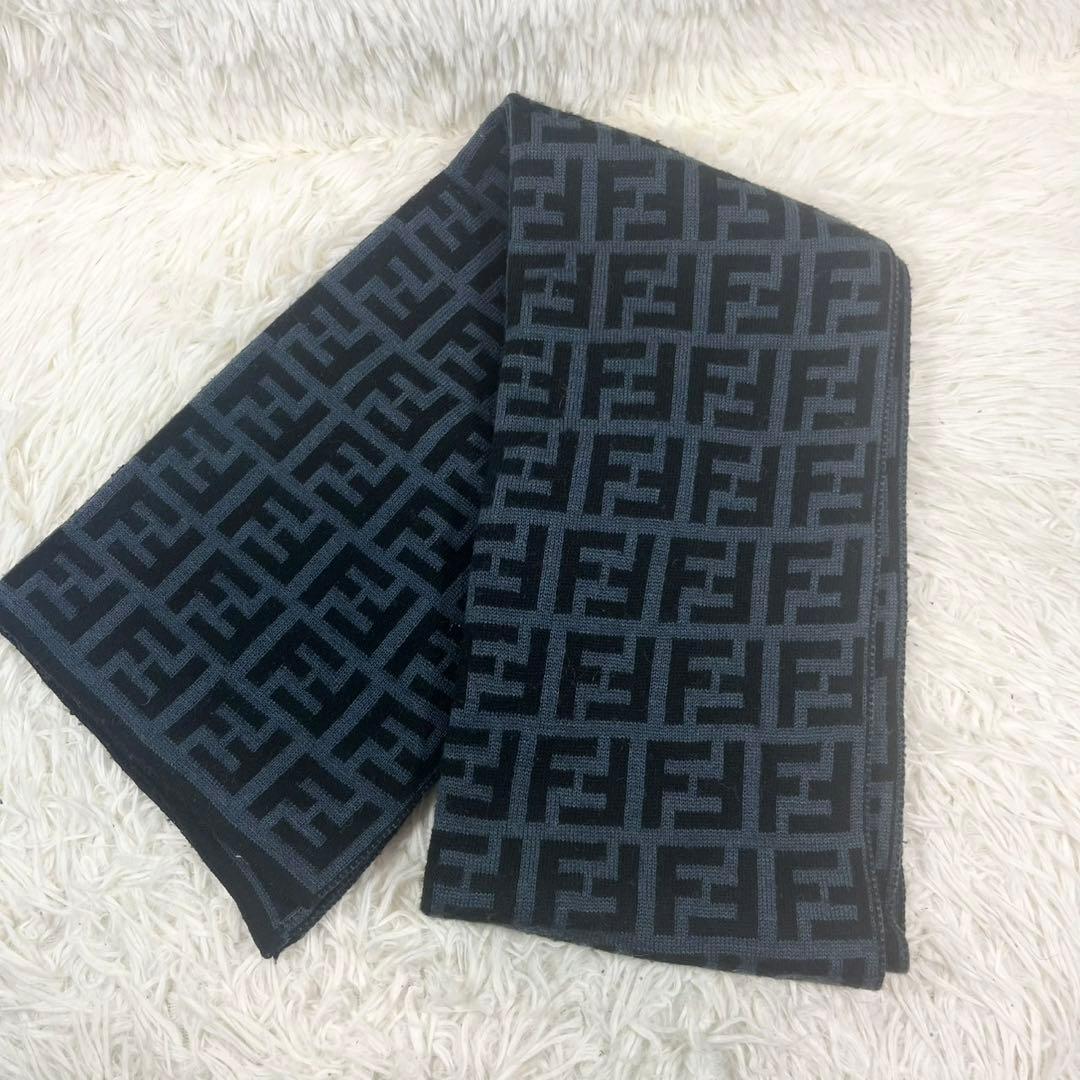 FENDI フェンディ マフラー ショール ズッカ柄