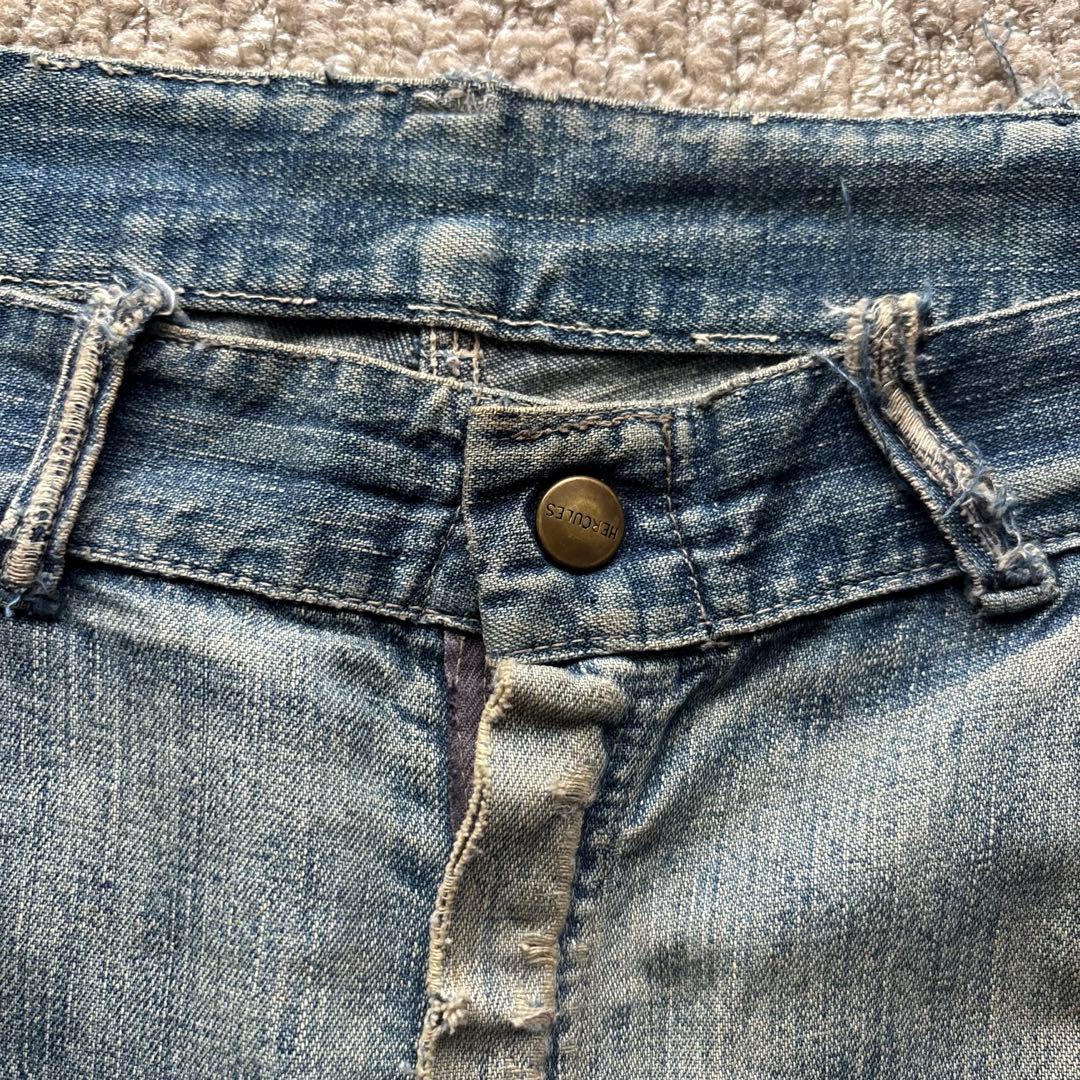 【40s】 Hercules ペインターパンツ デニム 襤褸 WALDES