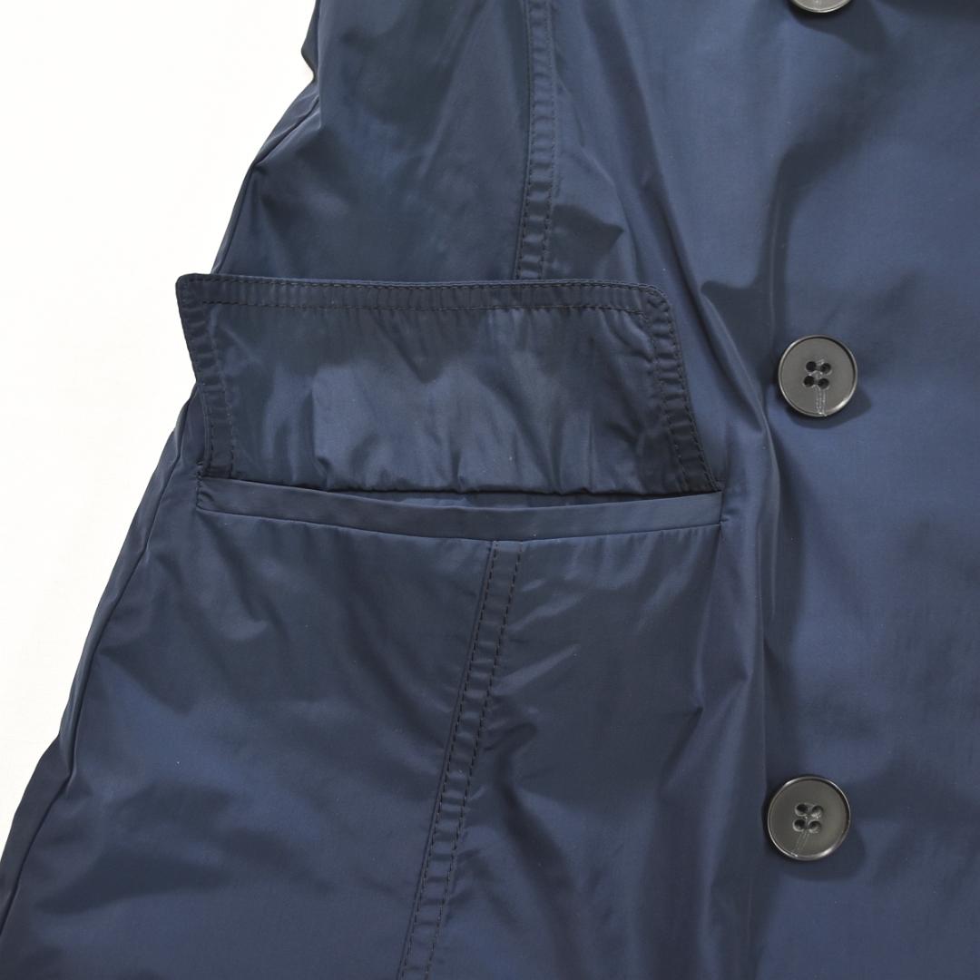 【人気】 【上質】 セオリー ライナー付き トレンチコート S ネイビー ♪