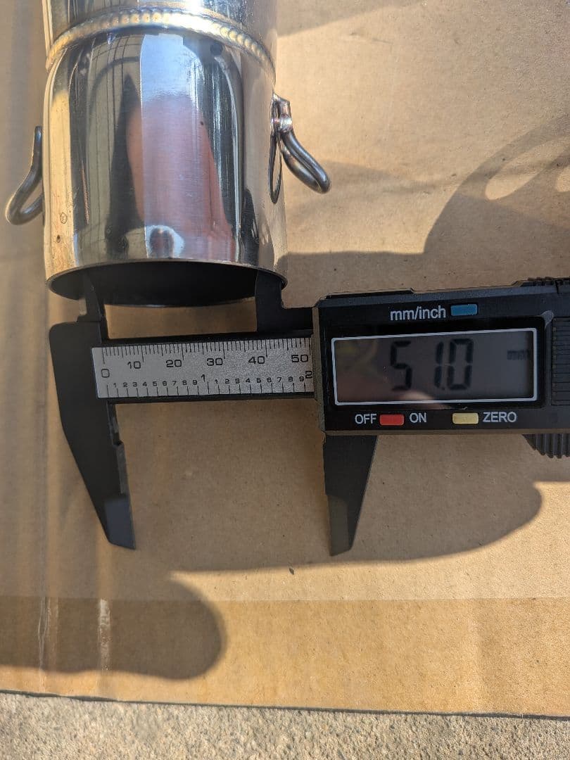 コニカルGPサイレンサーと中間パイプセット