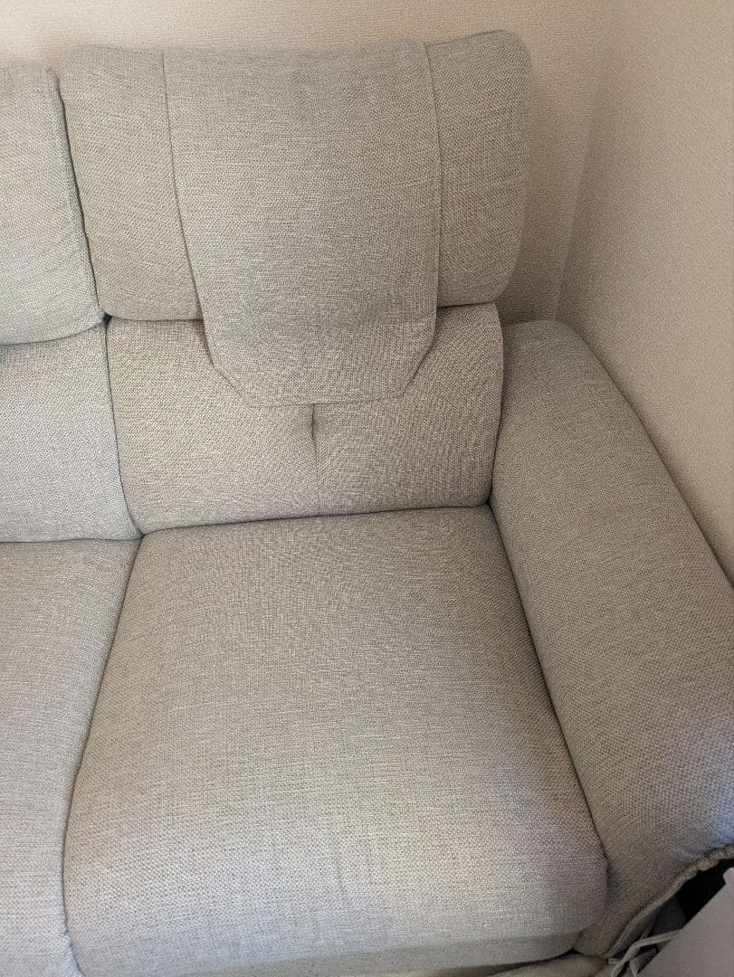 電動リクライニングソファ　ニトリ　2人掛けソファ