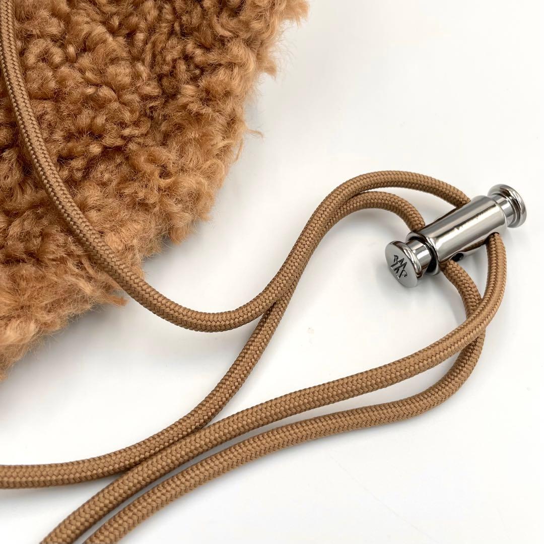 極美品★モンクレール　BERRETTO ボア　バゲットハット　テディ　S