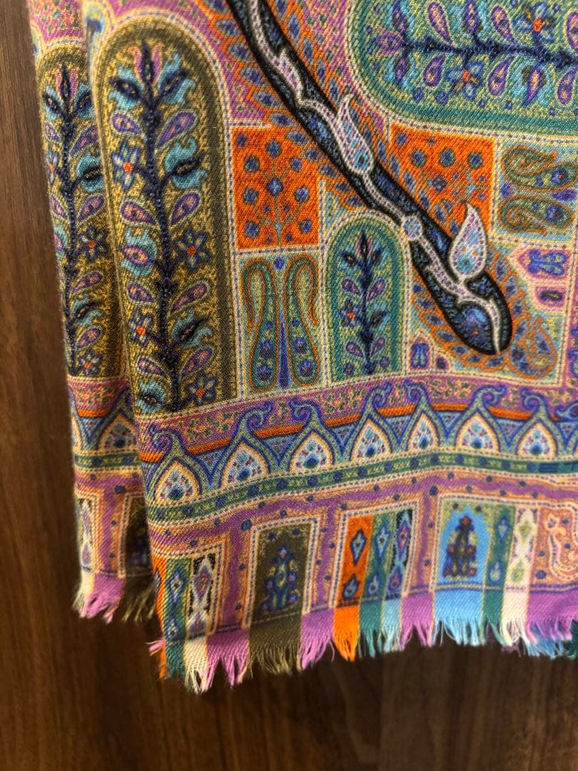 ETRO ペイズリー柄 ストール
