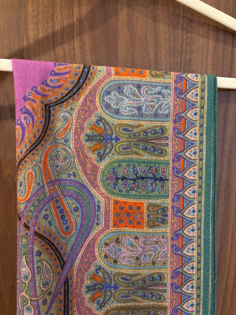 ETRO ペイズリー柄 ストール