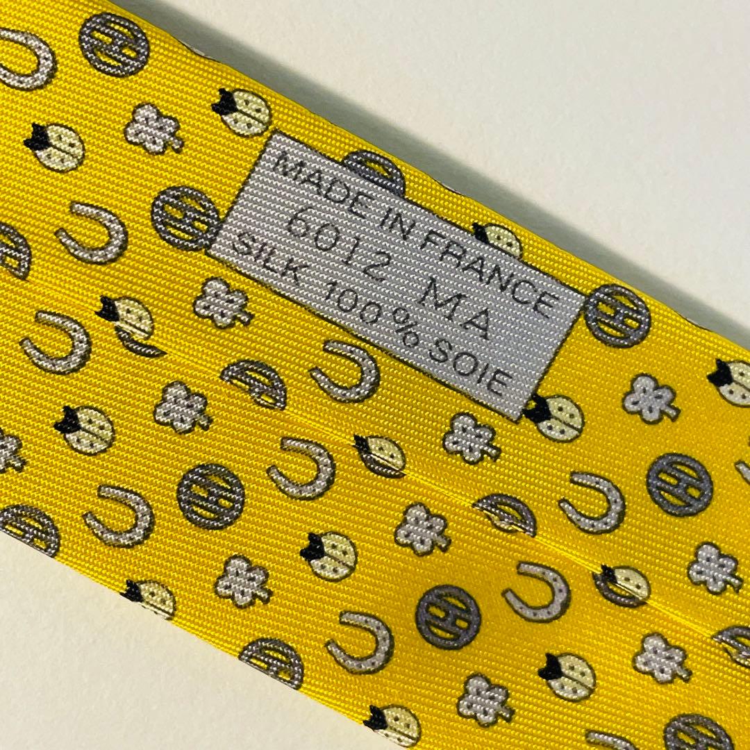 【 新品未使用品 】 エルメス ネクタイ シルク100％ メンズ HERMES