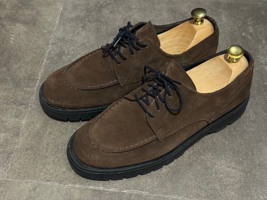 極美品　KLEMANクレマン　スエード　ダークブラウン　サイズ41 使用感極少