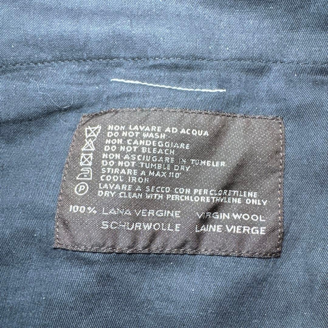 18 極美品　PT01 ピーティーゼロウーノ　スラックス　ネイビー　46 M