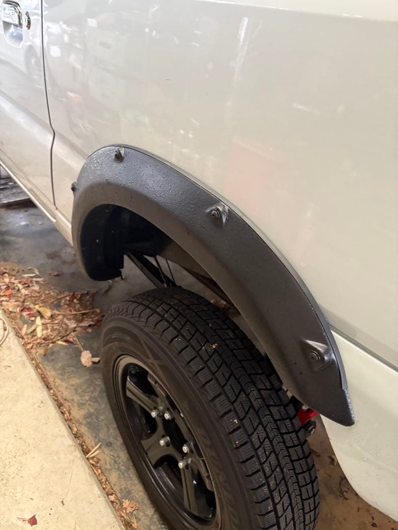 ジムニー JB23 トップラン カーオーバーフェンダ35mm 塗装品 ワイトレ