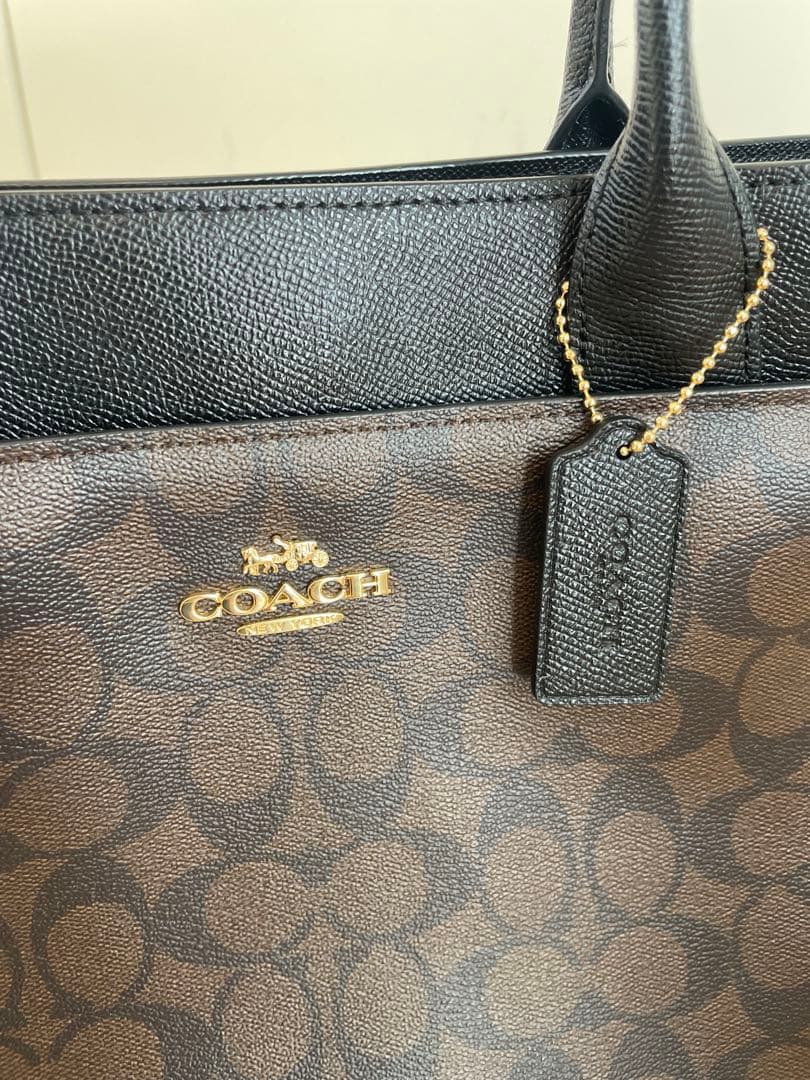 COACH レディース　ショルダー　バッグ　財布　セット　ブラウン　ブラック