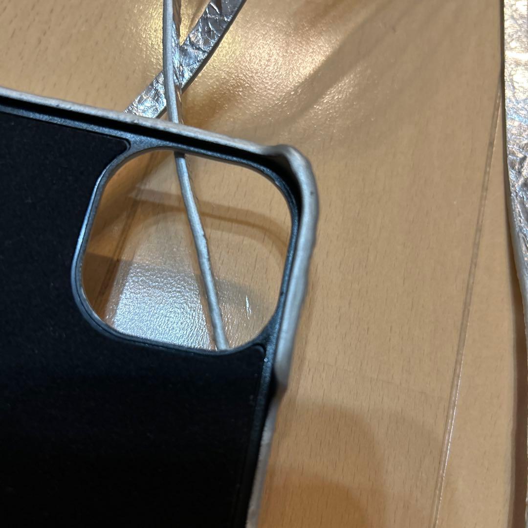 最終値下げ！JIL SANDER シルバー スマホショルダーバッグ