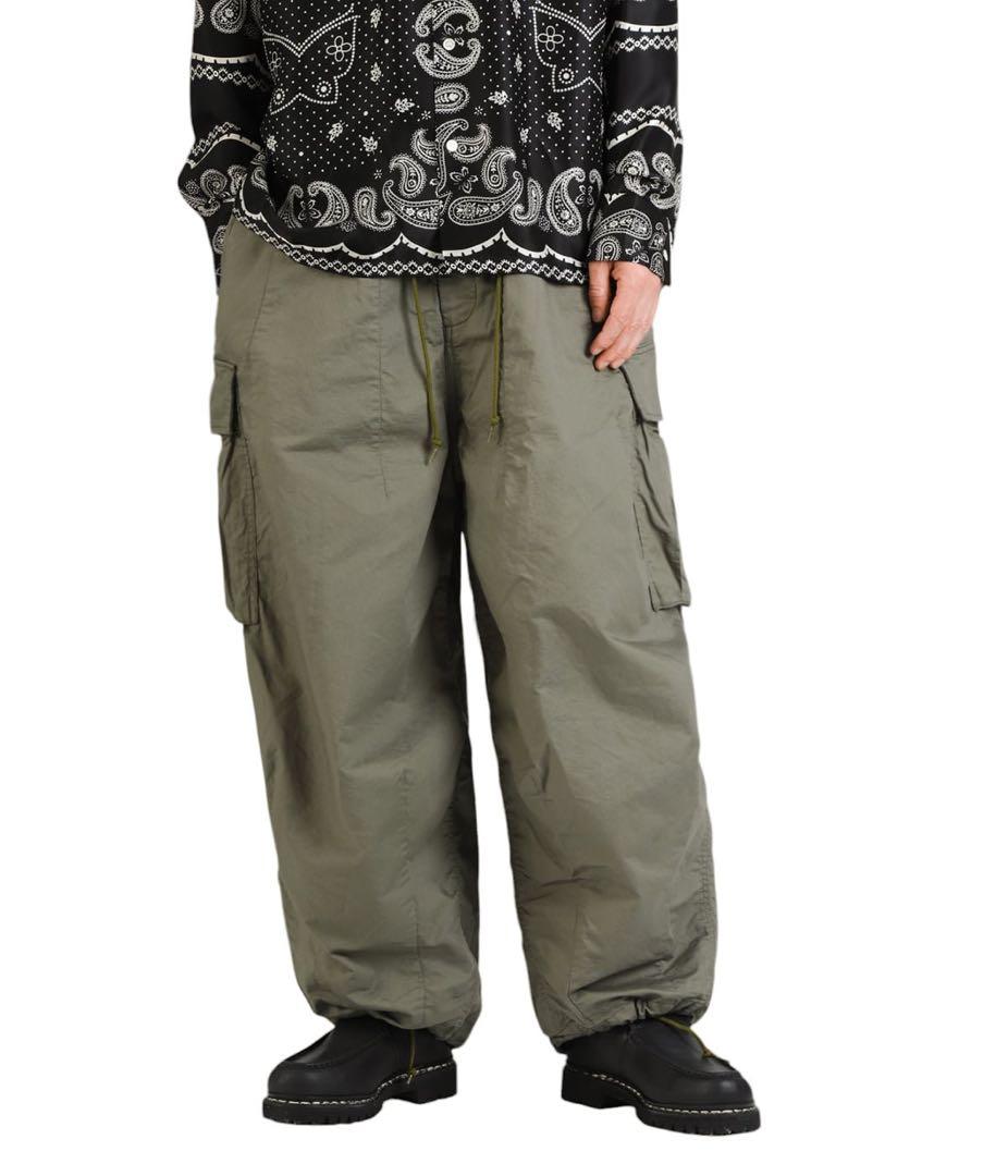 NEEDLES カーキ H.D. BDU カーゴパンツ Mサイズ