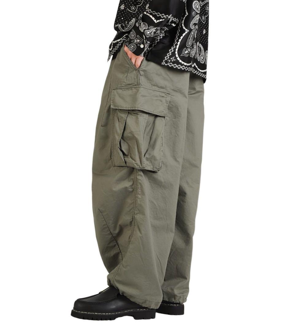 NEEDLES カーキ H.D. BDU カーゴパンツ Mサイズ