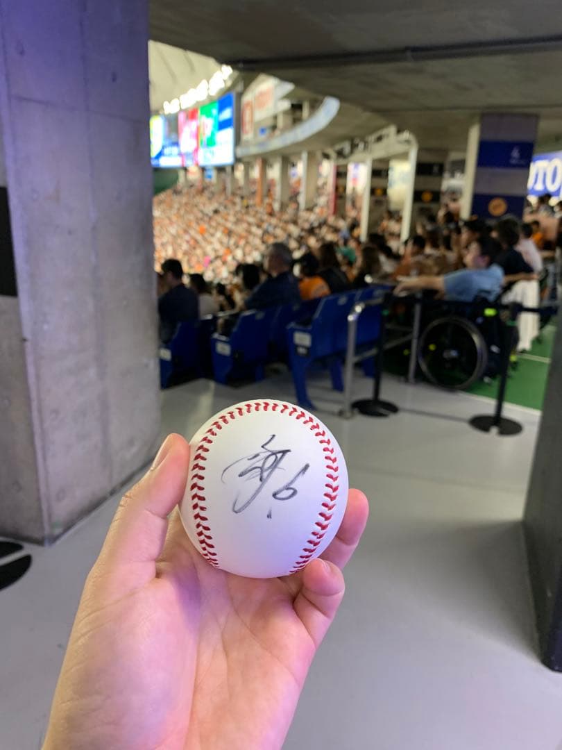 坂本勇人 直筆サインボール