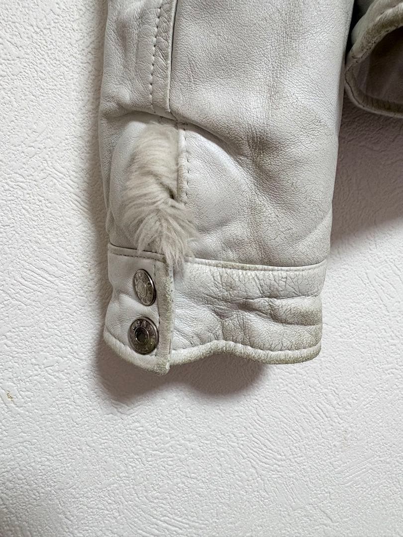 babyphat ベビーファット リバーシブル ブルゾン　ファー レザー y2k