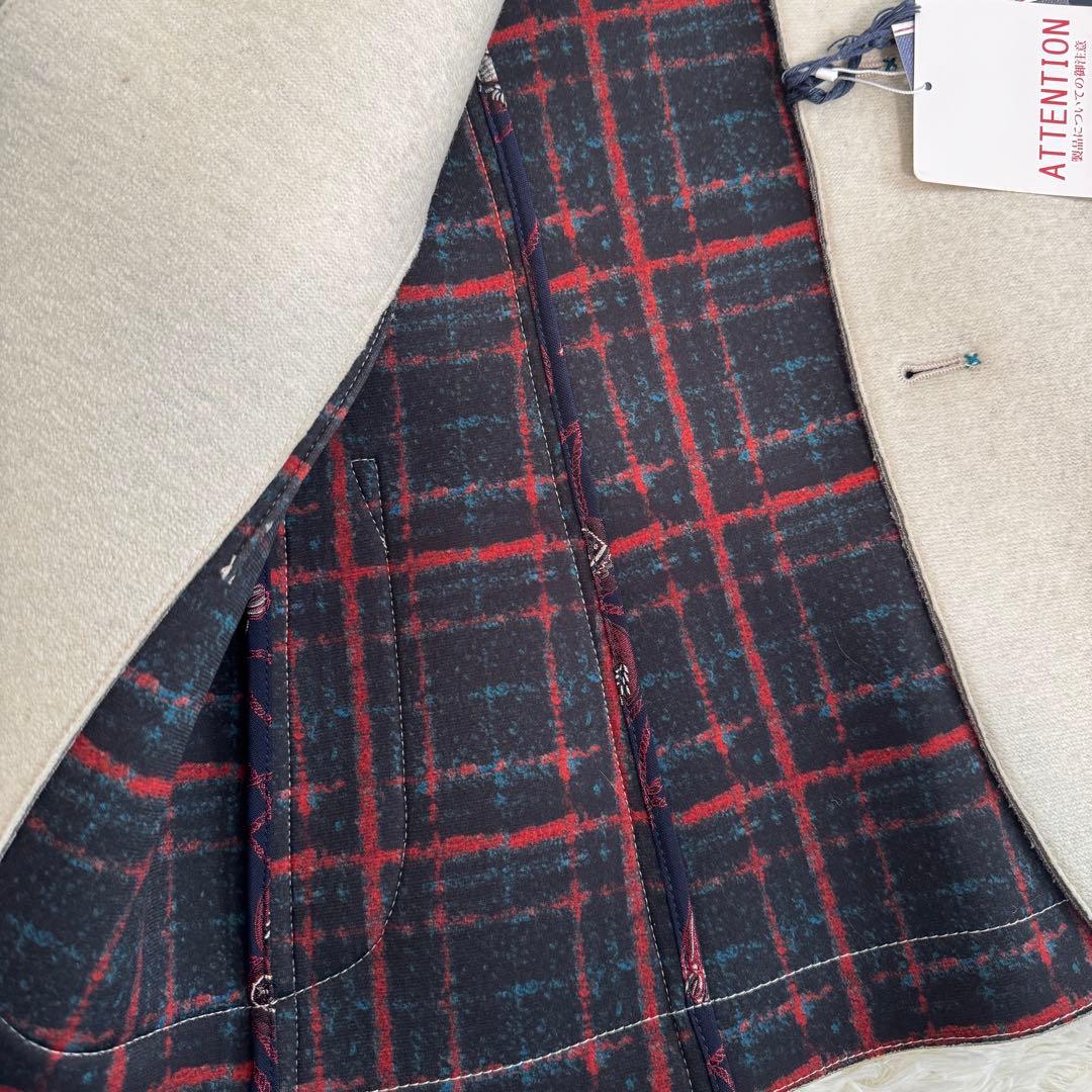 新品未使用✨BOB ボブ テーラードジャケット チェック サイズ46 イタリア製