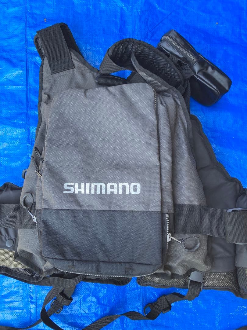 使用一回シマノ フローティングベスト ライフジャケット 救命胴衣 SHIMANO