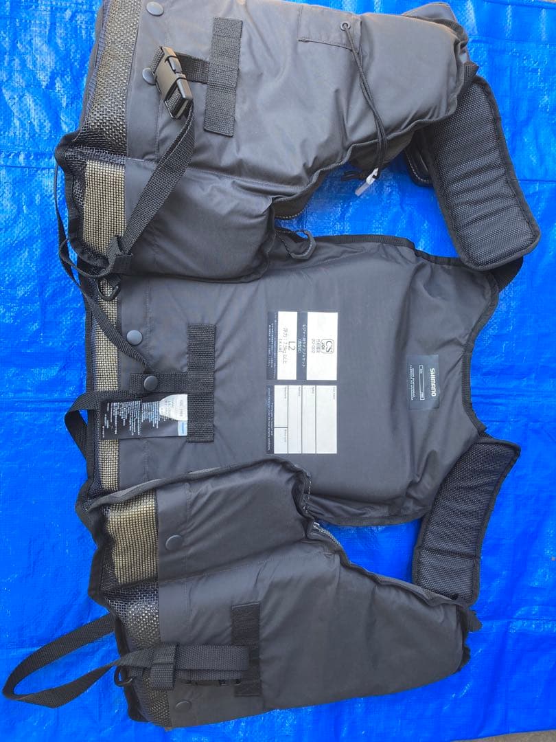 使用一回シマノ フローティングベスト ライフジャケット 救命胴衣 SHIMANO