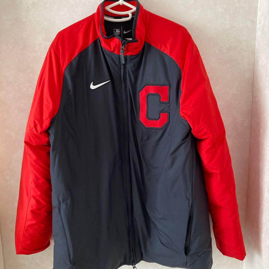 ナイキ　クリーブランドインディアンス　フルジップジャケット　サイズM