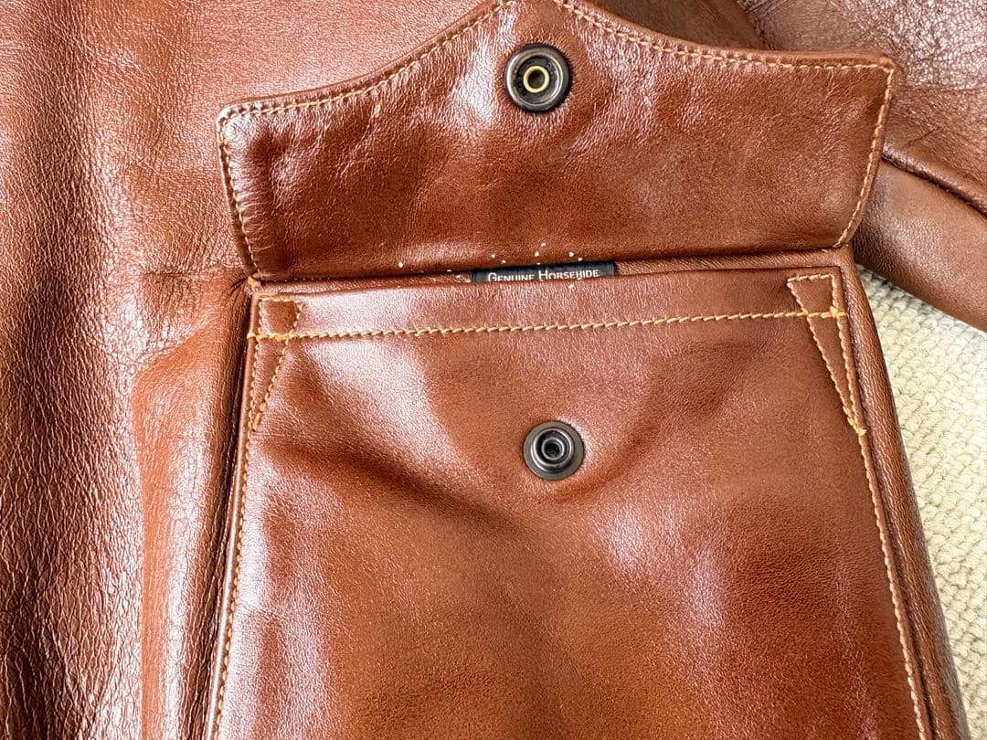 BUZZ RICKSON'S バズリクソンズA-2 赤リブBR80594