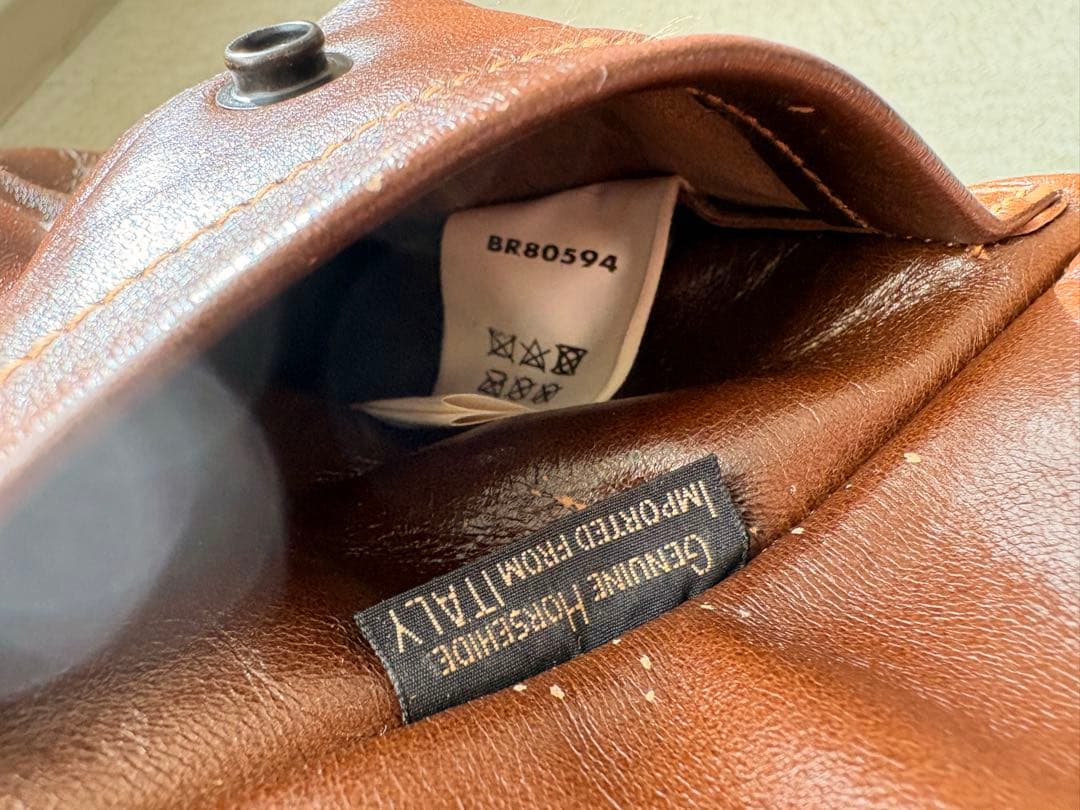 BUZZ RICKSON'S バズリクソンズA-2 赤リブBR80594