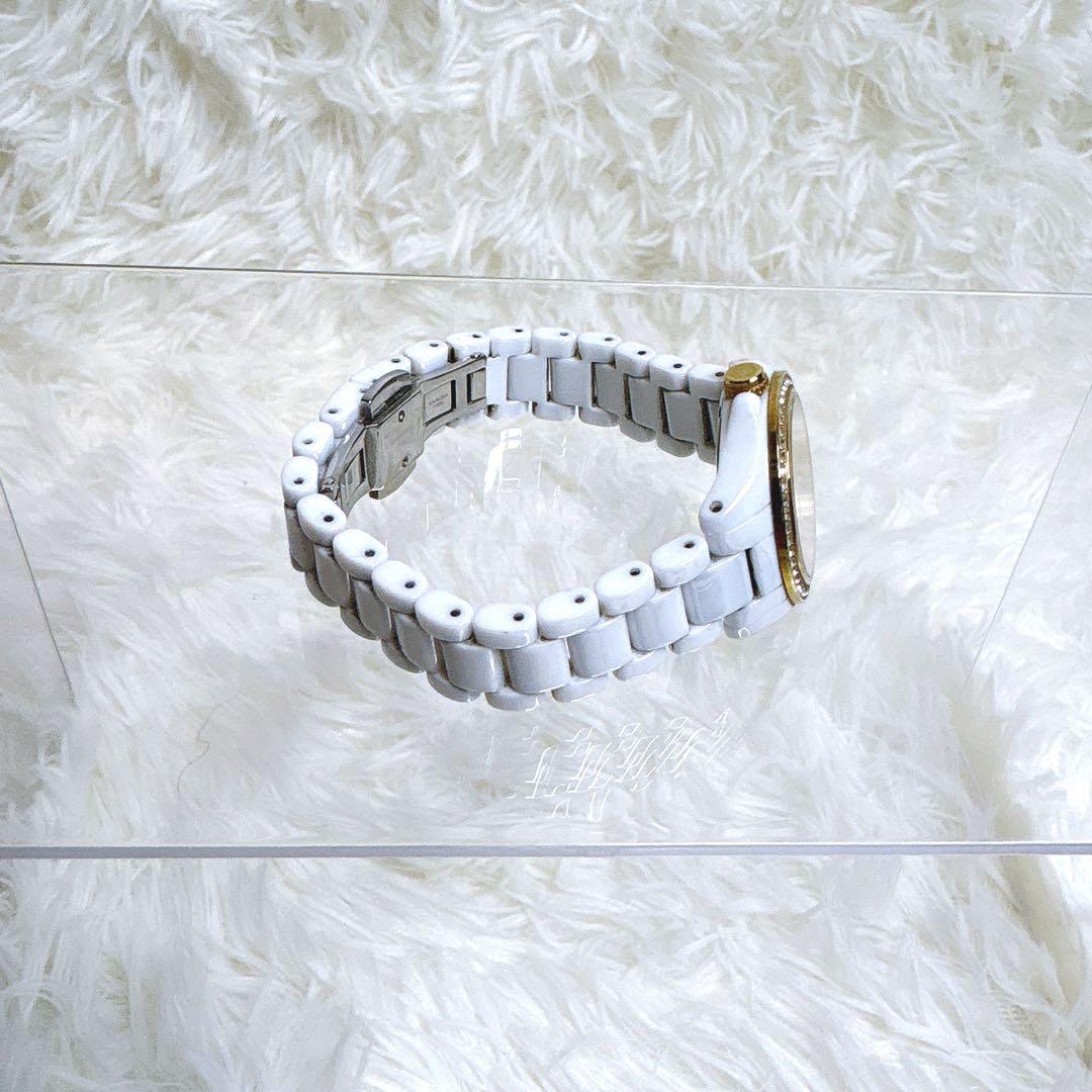 【稼働品】COACH コーチ レディース腕時計 ASTOR セラミック