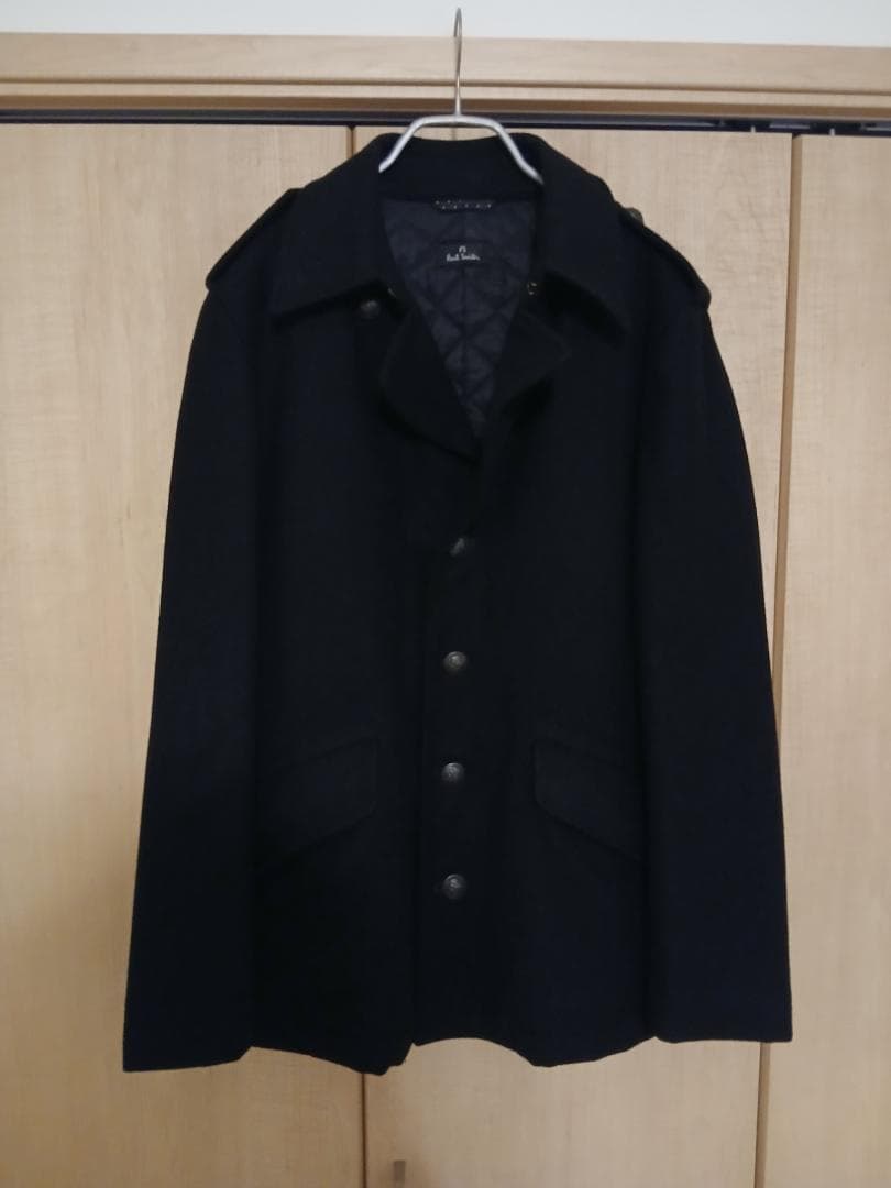 ポールスミス　L ピーコート 黒