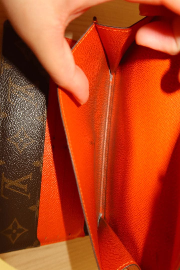 正規品 ルイヴィトン モノグラム 長財布 ピモン