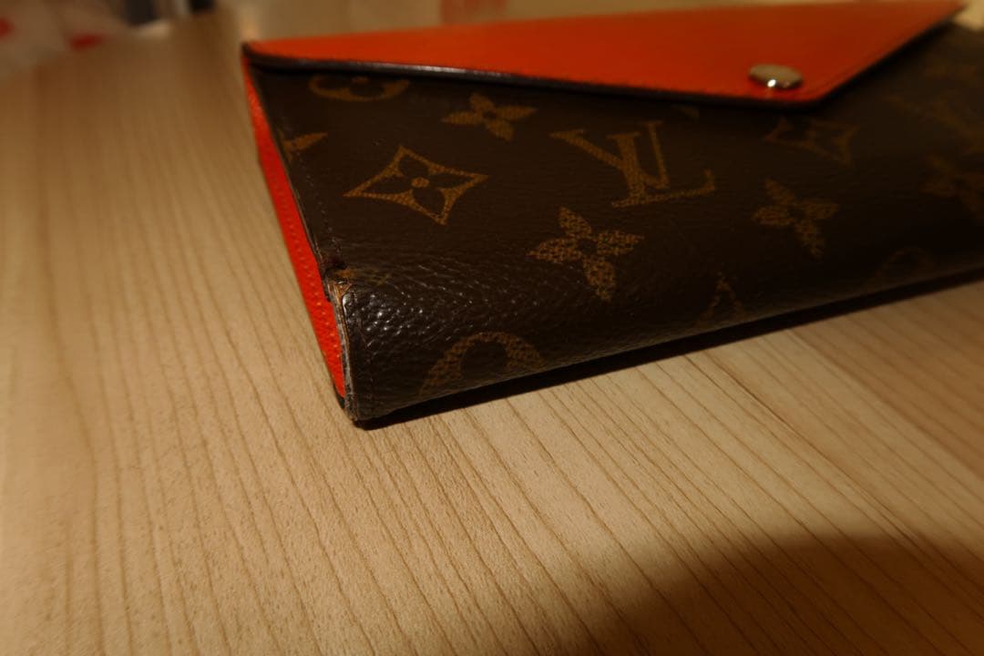 正規品 ルイヴィトン モノグラム 長財布 ピモン