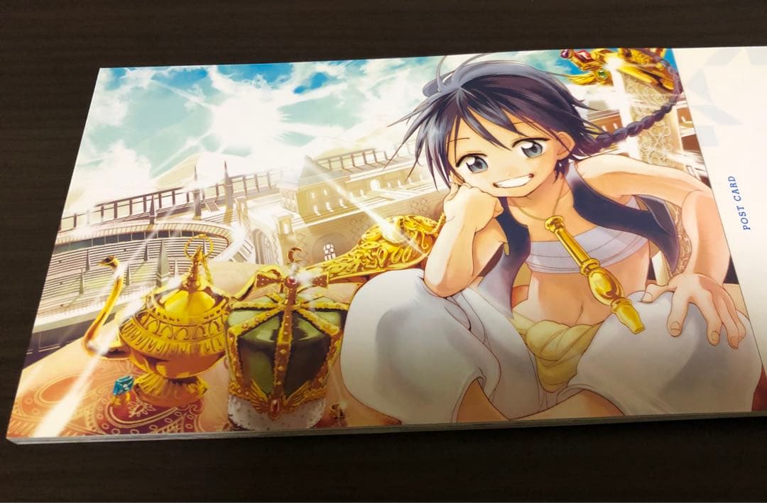 Magi 全巻セット ポストカードブック、キャラクター大図鑑付