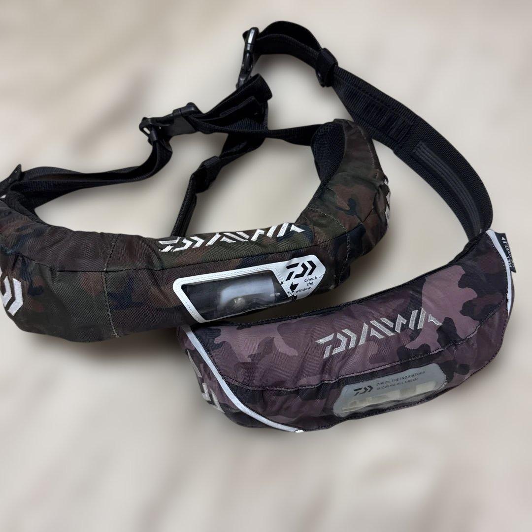 Daiwa カモフラージュ ライフジャケット
