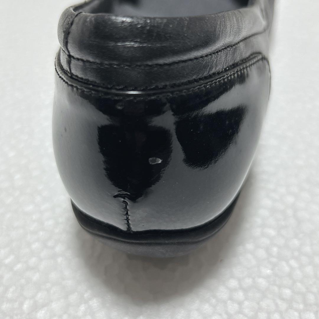 GIRO アシックス フラットシューズ レザー エナメル