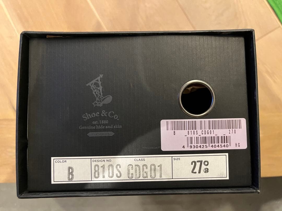 REGAL Shoe & Co 810S plain toe shoes 27㎝