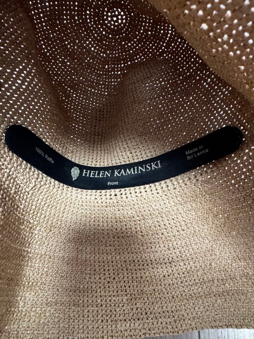 ヘレンカミンスキー　麦わら帽子