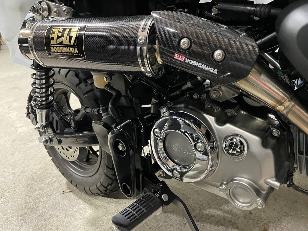 ヨシムラマフラー＆カーボンヒートガードセット モンキー125