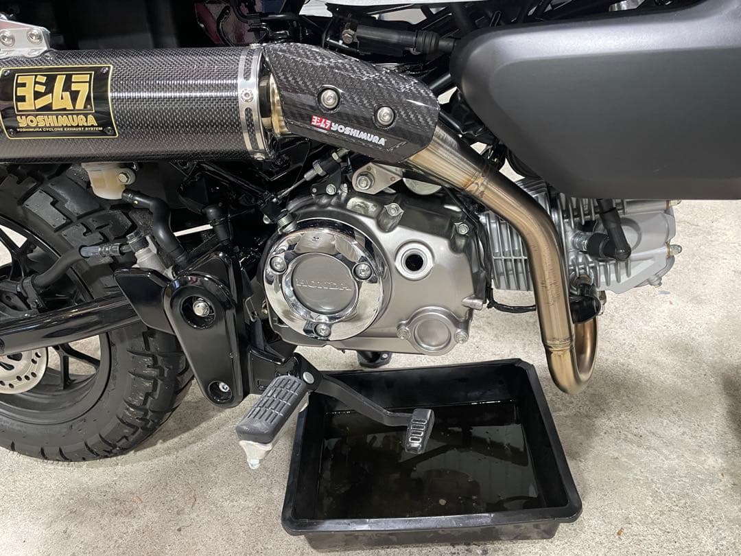 ヨシムラマフラー＆カーボンヒートガードセット モンキー125