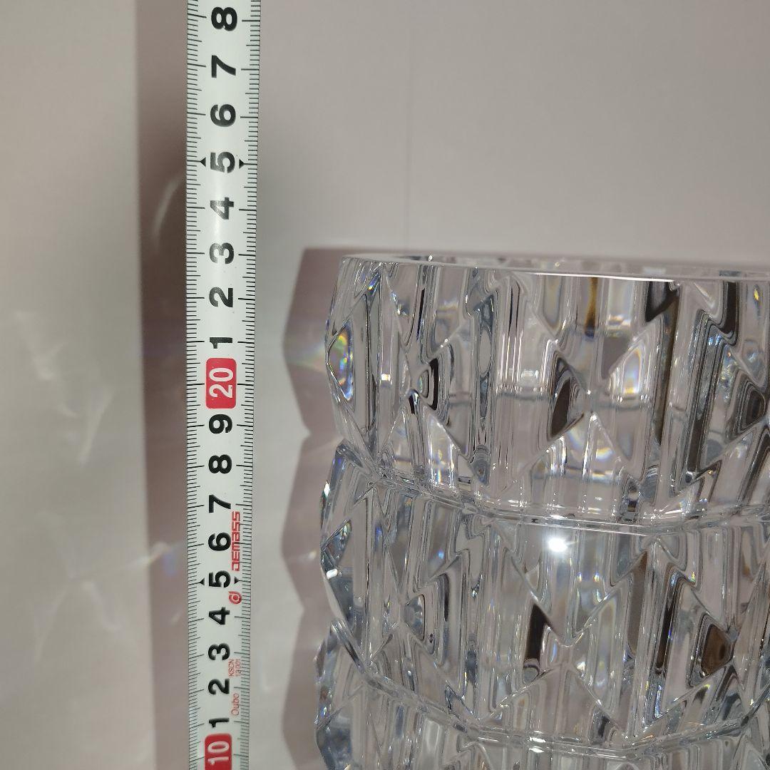 【新品未使用】Baccarat ルクソール 23cm　フラワーベース 花瓶
