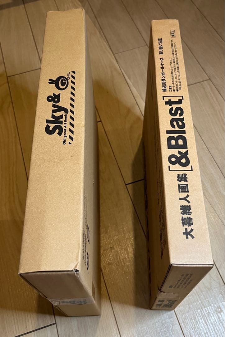 【新品未開封】大暮維人画集 [Sky&] [&Blast]