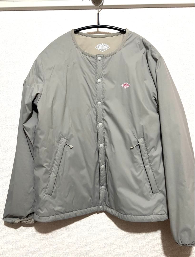 DANTON ダントン インサレーションジャケット　ノーカラー