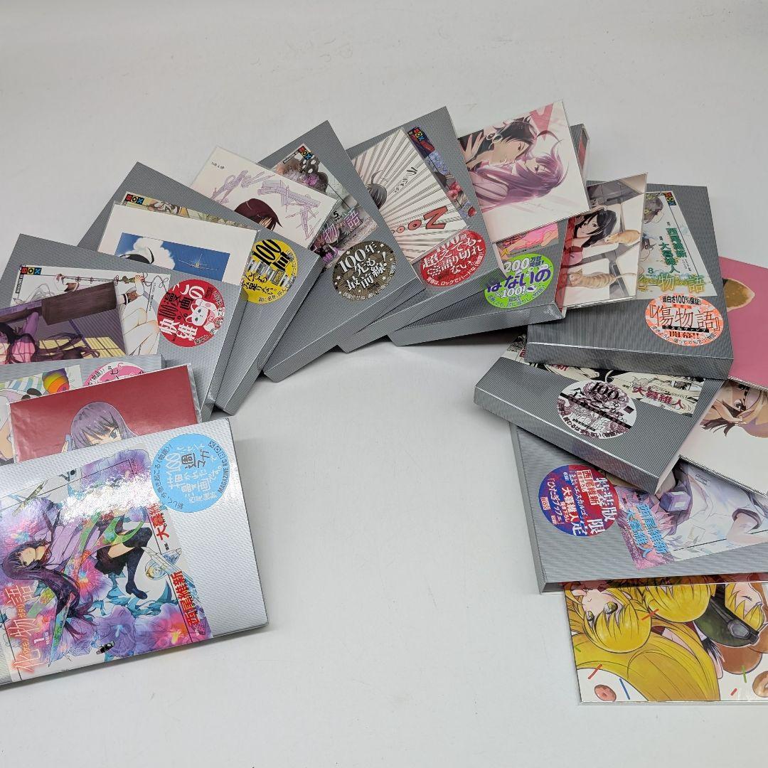 化物語　特装版　全巻セット　全巻イラストカード付き