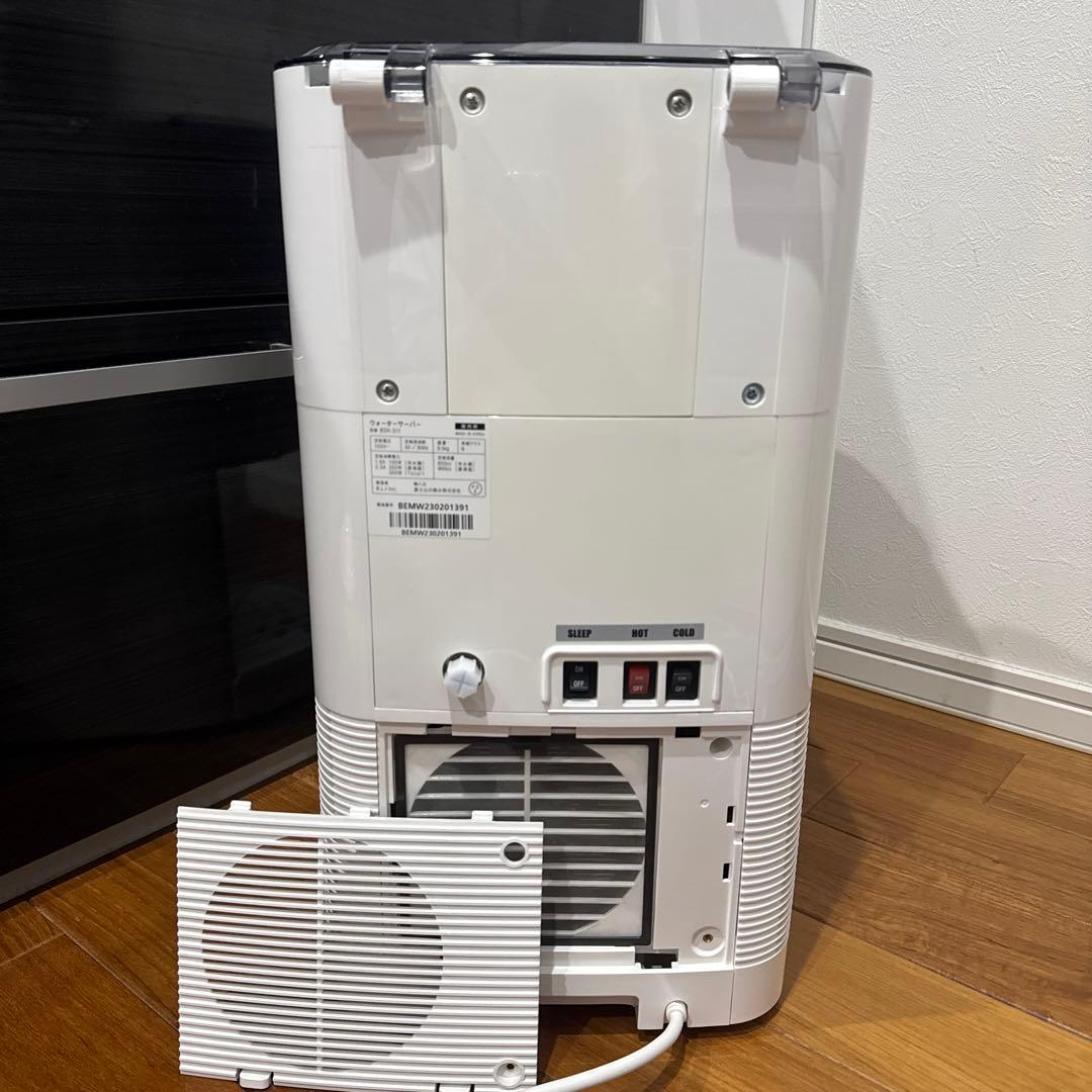 エブリィフレシャスmini 浄水型ウォーターサーバー　カートリッジ3本つき