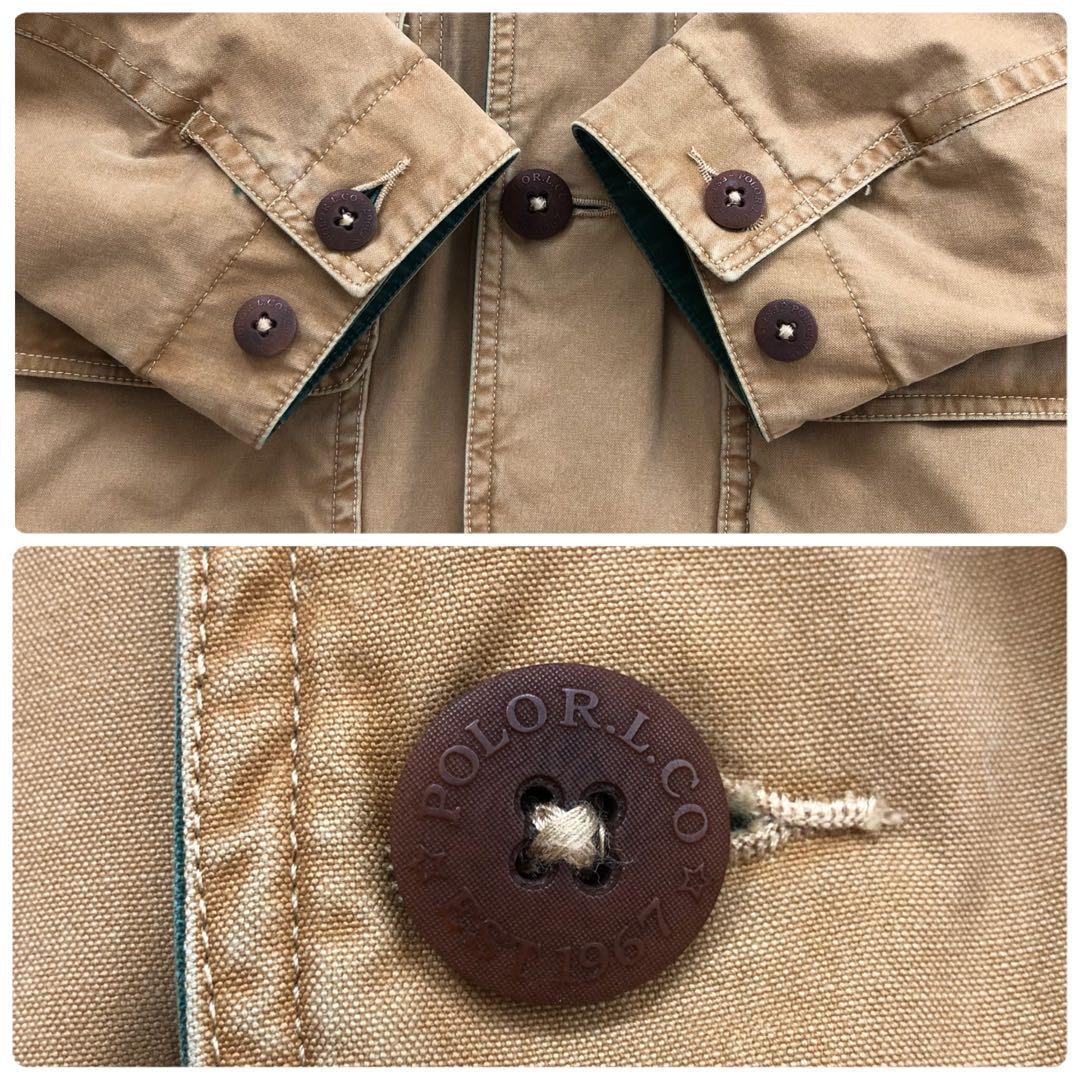 復刻タグ✨ポロラルフローレン　ハンティングジャケット リバーシブル　2way