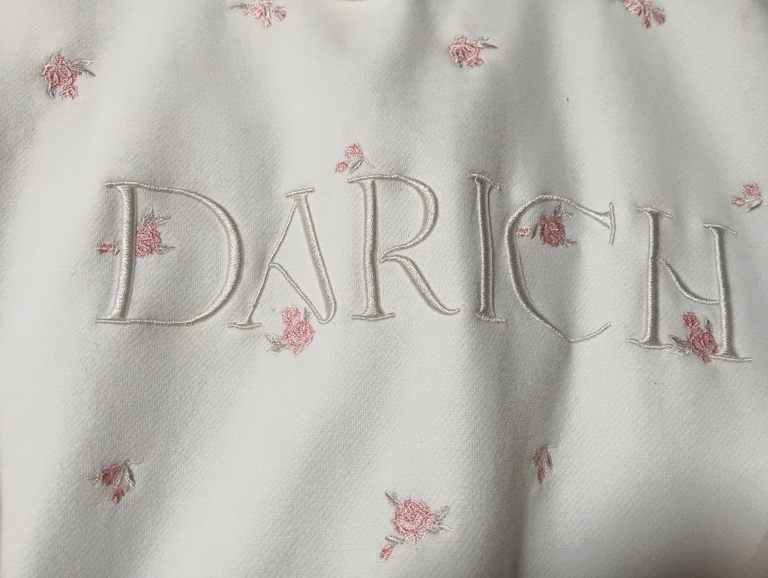 DARICH 花柄フード付きパーカー