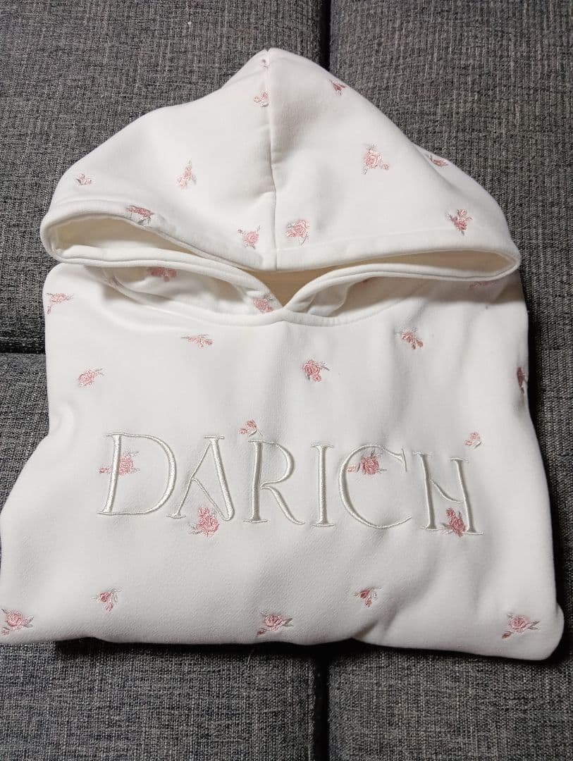 DARICH 花柄フード付きパーカー