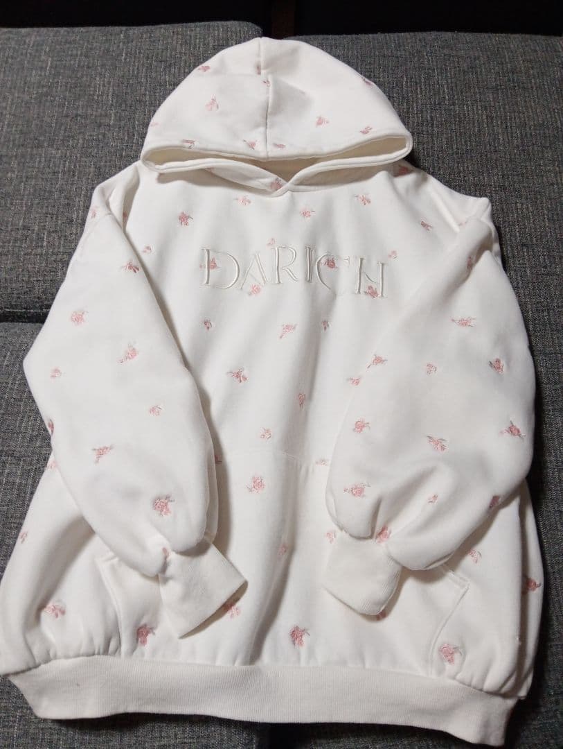 DARICH 花柄フード付きパーカー