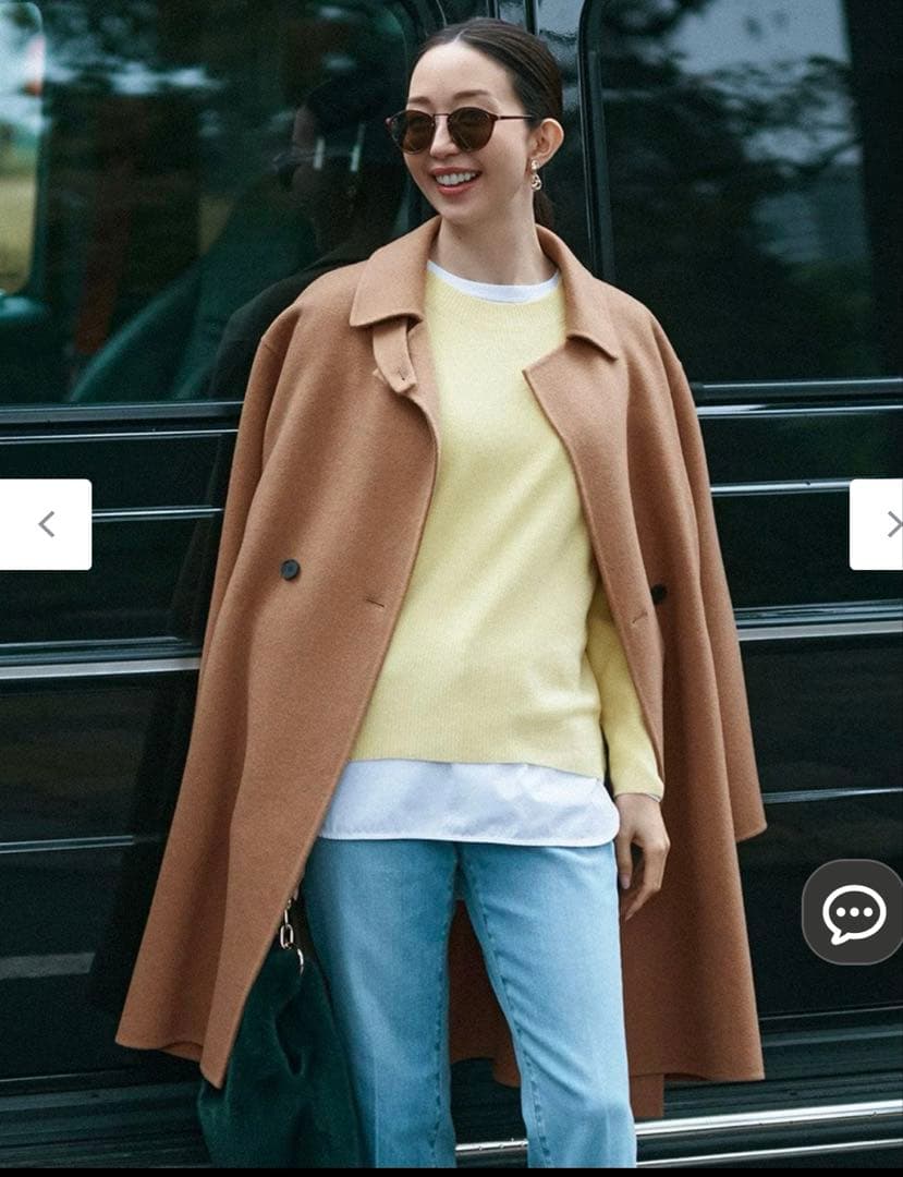 23区今季新品未使用MANTECOPure リバーコートサイズ３８