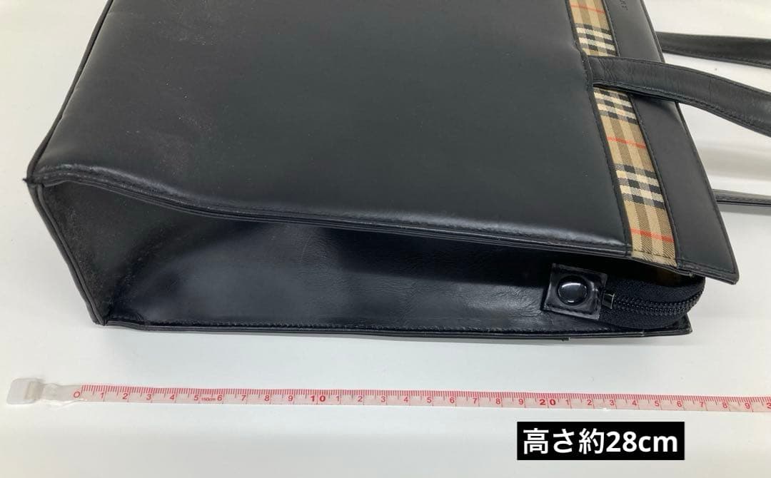 Burberry バーバリー ビジネスバッグ ブラック ベージュ ノバチェック